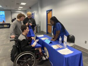 High School High Tech students from all over the Big Bend participate in a Transition Fair at Tallahassee Community College and learn about available programs and resources available.
